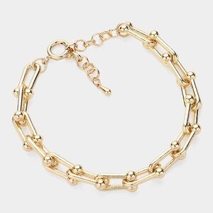 Hardware Chain Bracelet Stainless Steel